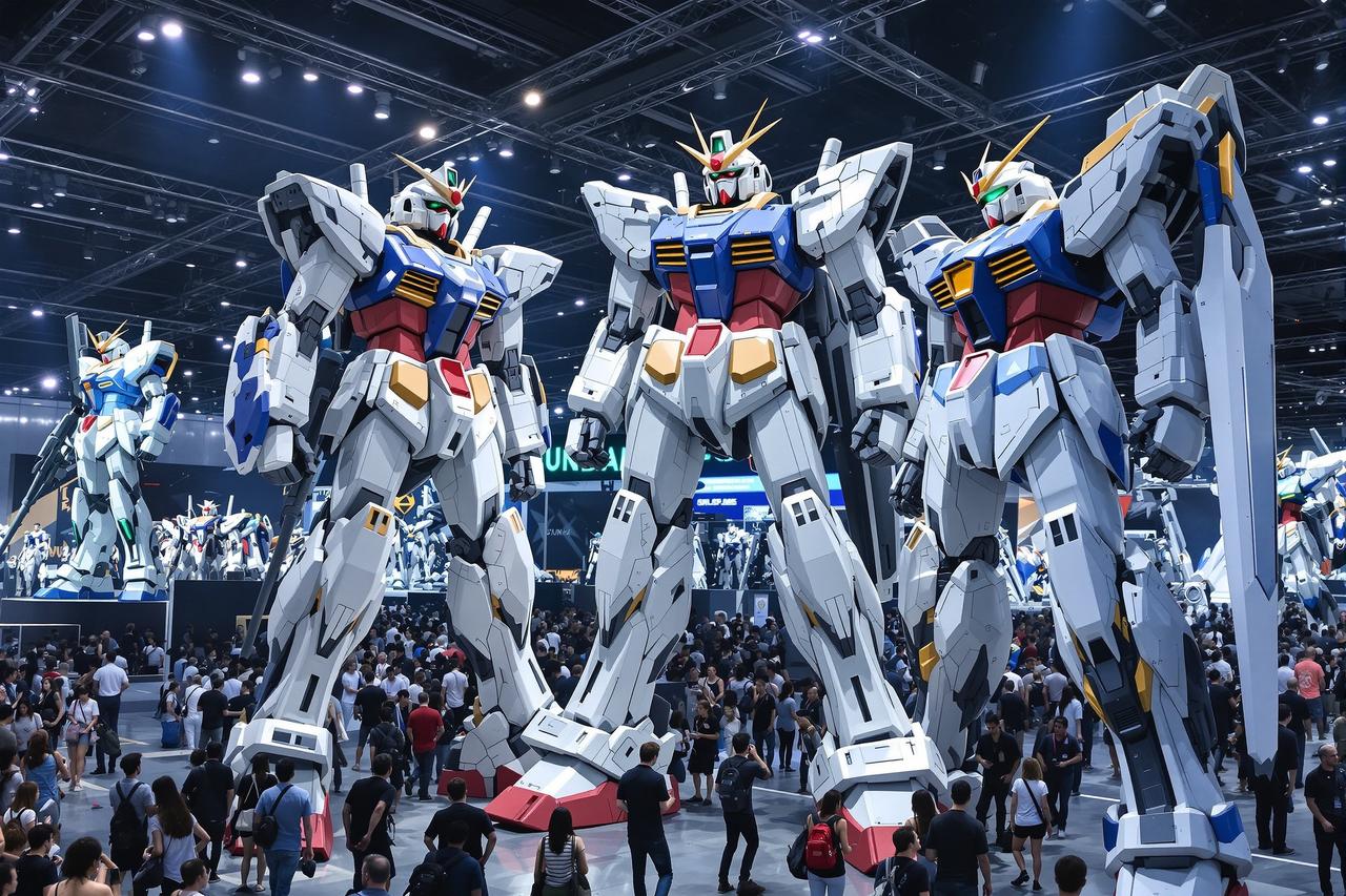 咚漫漫画 特别企划 2026玄甲机甲模型大展 · 现场回顾